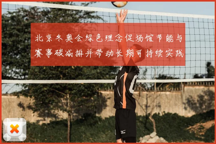 北京冬奥会绿色理念促场馆节能与赛事碳减排并带动长期可持续实践
